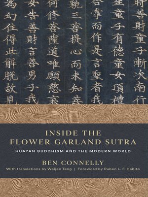 cover image of Inside the Flower Garland Sutra